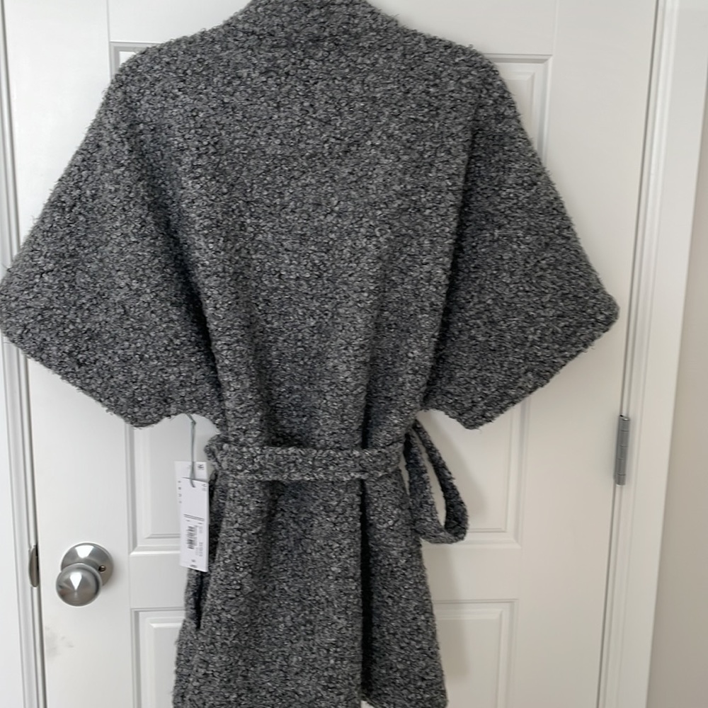 Liz Claiborne Belted Lightweight Car Coat - Picture 11 of 14